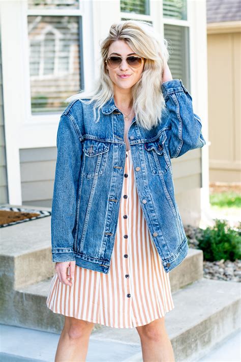 oversized denim jacket dress